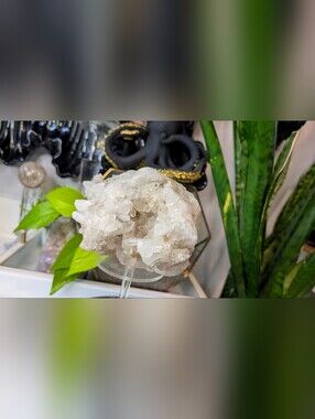 Clear Quartz Crystal Cluster